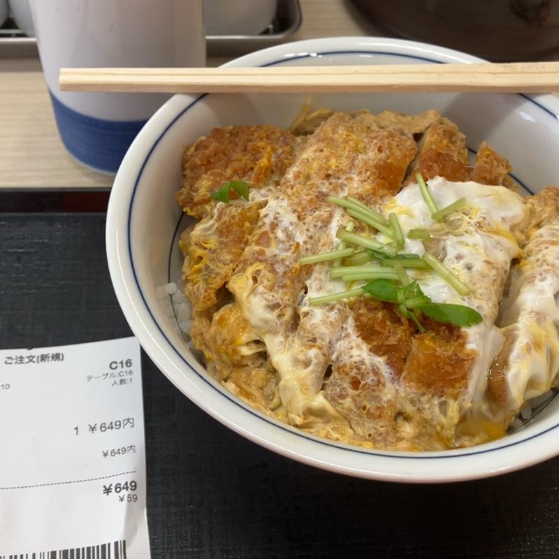 カツ丼梅(かつや 山梨甲府店 )