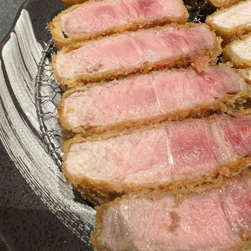 オーシャン豚 リブロース(とんかつ 螢水)