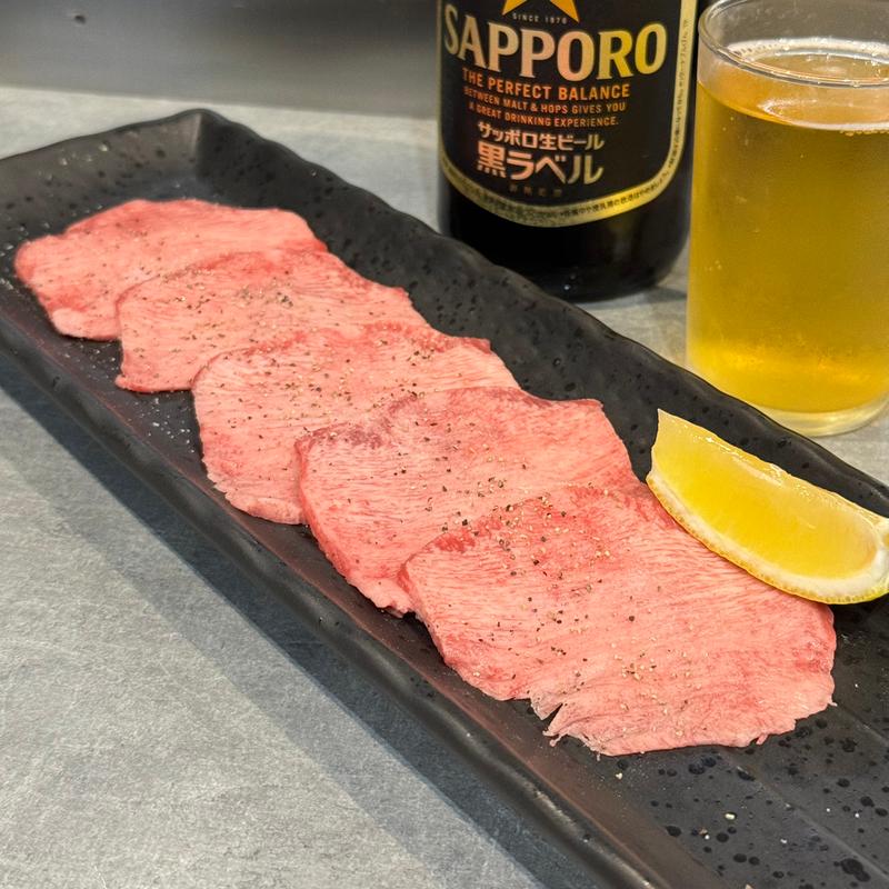 ♾️生タン塩(焼肉酒場♾️MUGEN)