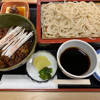 牛カルビ丼もりそばセット