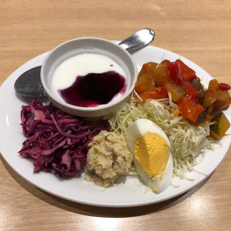 前菜（白身魚の黒酢ソース）(デニーズ 梅島店)