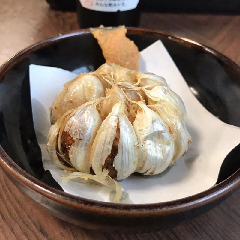 ニンニク揚げ(角新食堂)