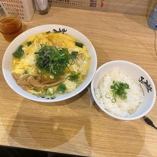 玉子ラーメン ご飯付き