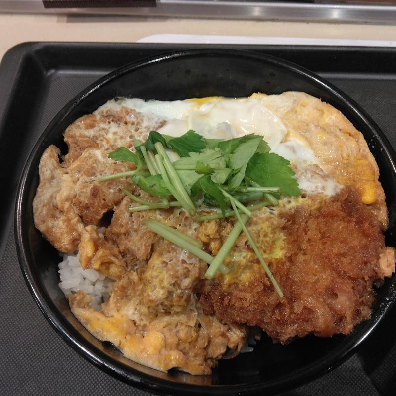 ロースカツ丼(松のや 川崎銀座街店)