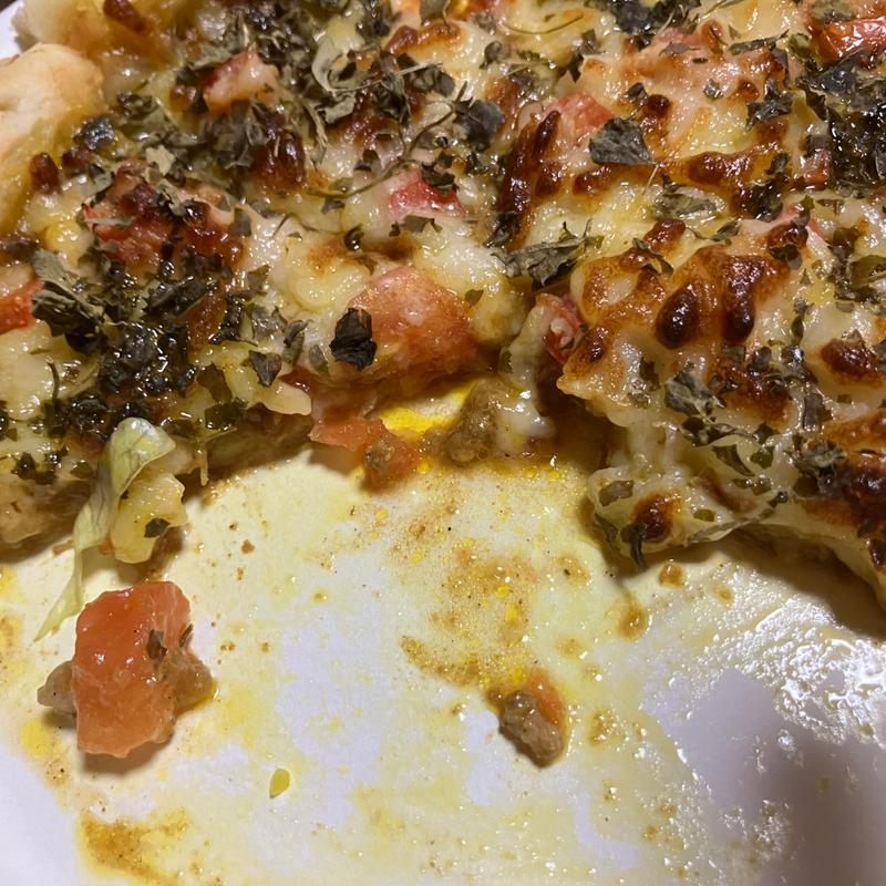 キーマカレーピザ(ボッコカリー)