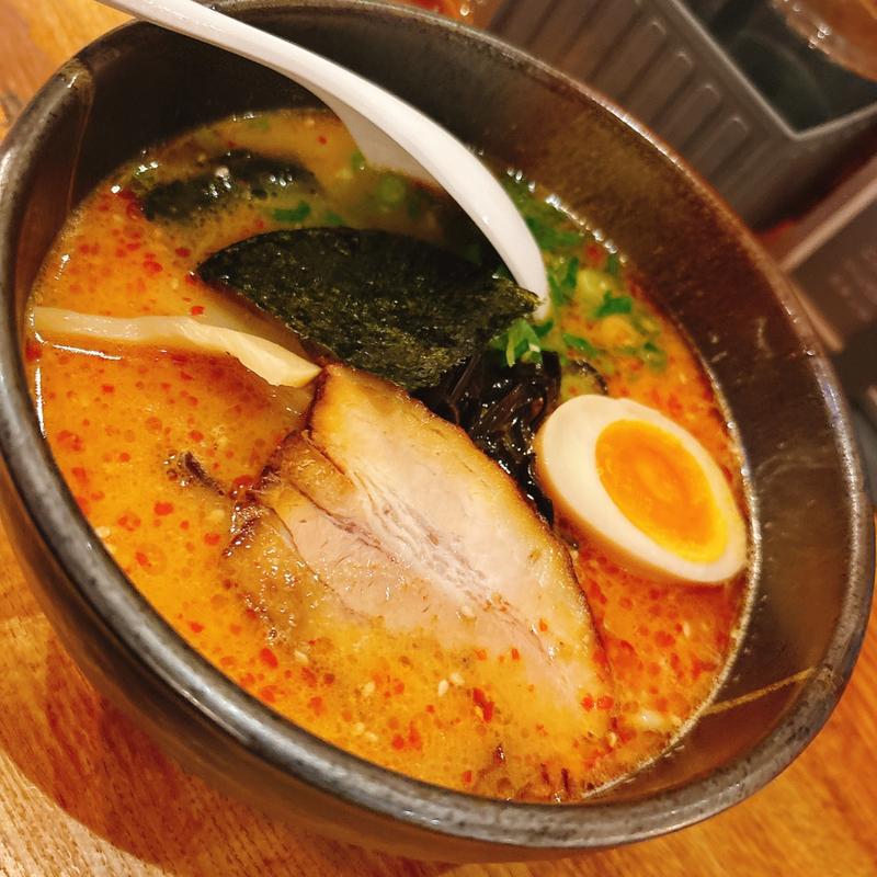 赤ラーメン(ごっつぉラーメン 鳥取店)