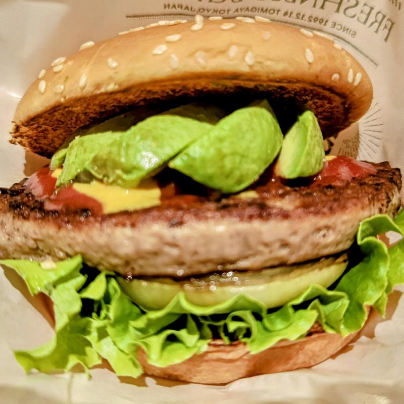 クラシックアボカドバーガー(フレッシュネスバーガー山下)
