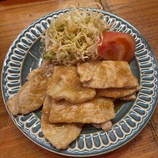 生姜焼き(小料理 ほりの)