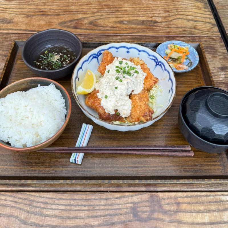 チキン南蛮定食(いなせや 桜新町店)