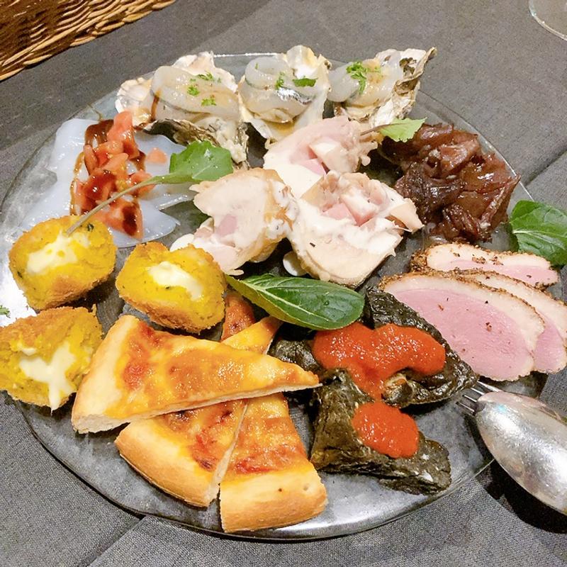 前菜の盛り合わせ(ダ・ネーロ （Da Nero）)