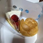 苺ショートケーキ プレーンシュークリーム