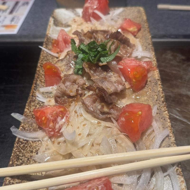 コース　焼きしゃぶサラダ(お好み焼き 狸狸亭 (ぽんぽこてい) 玉造店)