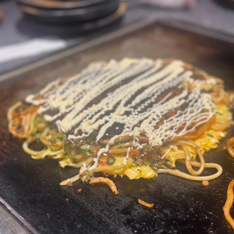 コース　ハイカラモダン焼き(お好み焼き 狸狸亭 (ぽんぽこてい) 玉造店)