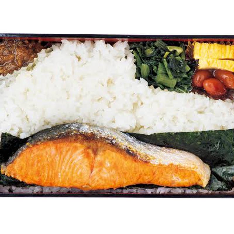 シャケ弁当(おひつ膳 田んぼ 表参道 （おひつぜん たんぼ）)