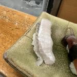 ヒラメのえんがわの握り