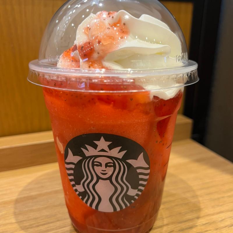 The 苺フラペチーノ　スペシャルver(スターバックス コーヒー フルルガーデン八千代店)