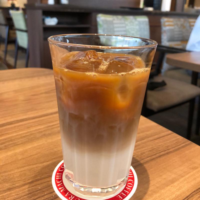 アイス カフェ・オ・レ(高倉町珈琲 三芳藤久保店)