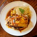 挽肉・なす・チーズの重ね焼き