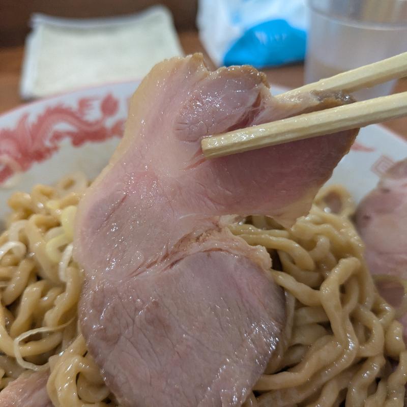 汁なし（はじ肉トッピング）(拉麺ケンタ)