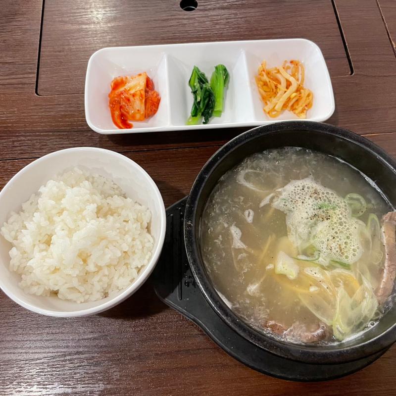 ソロンタン定食(千ちゃん)