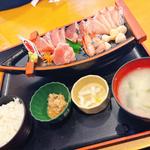 北前船定食(賀露港 市場食堂)