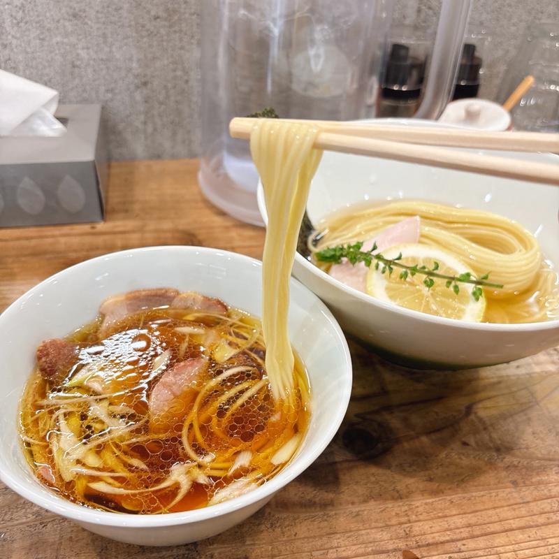 昆布水つけ麺醤油(3931WORKS.)