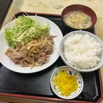 日替り　しょうが焼き定食