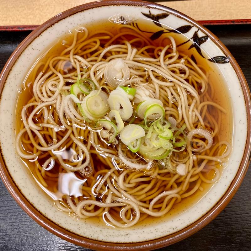 かけそば(そばよし)