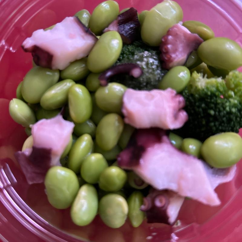 たことブロッコリーのバジルサラダ(セブン-イレブン さっぽろ創世スクエア店)