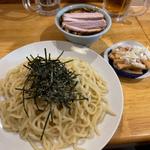 チャーシューメンマつけそば(中華つけ蕎麦 でき心)