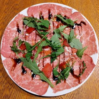 黒毛和牛のカルパッチョ