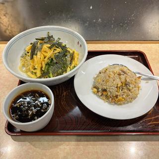 つけ麺半チャーハンセット