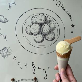 とうもろこしのアイス(おかしや パージュ)