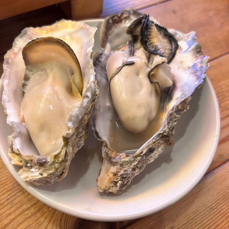 蒸し牡蠣(魚河岸酒場　駅前　浜けん )
