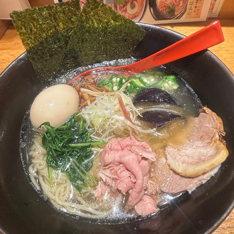 特製焼きあごだしの冷しそば(焼きあご塩らー麺 たかはし )