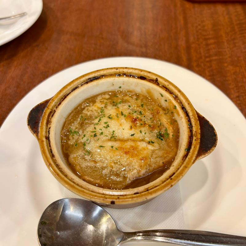 牡蠣のバター焼き添え ちいさなクリームオムライスセット(ロイヤルホスト津田沼駅前店)