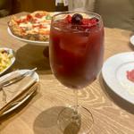 赤サングリア(Italian Kitchen VANSAN 伏見新堀川店)