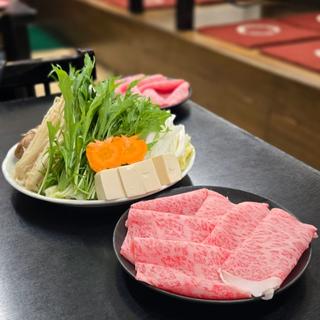 特上しゃぶしゃぶ（茶そば付）