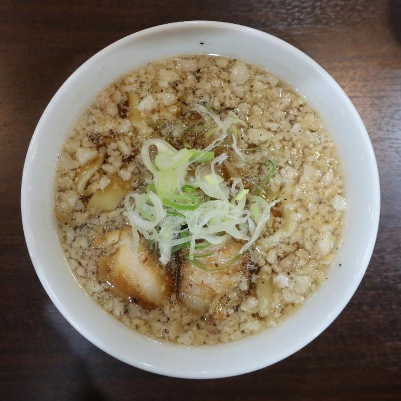 にんにくらーめん(自家製麺らーめん木陰)