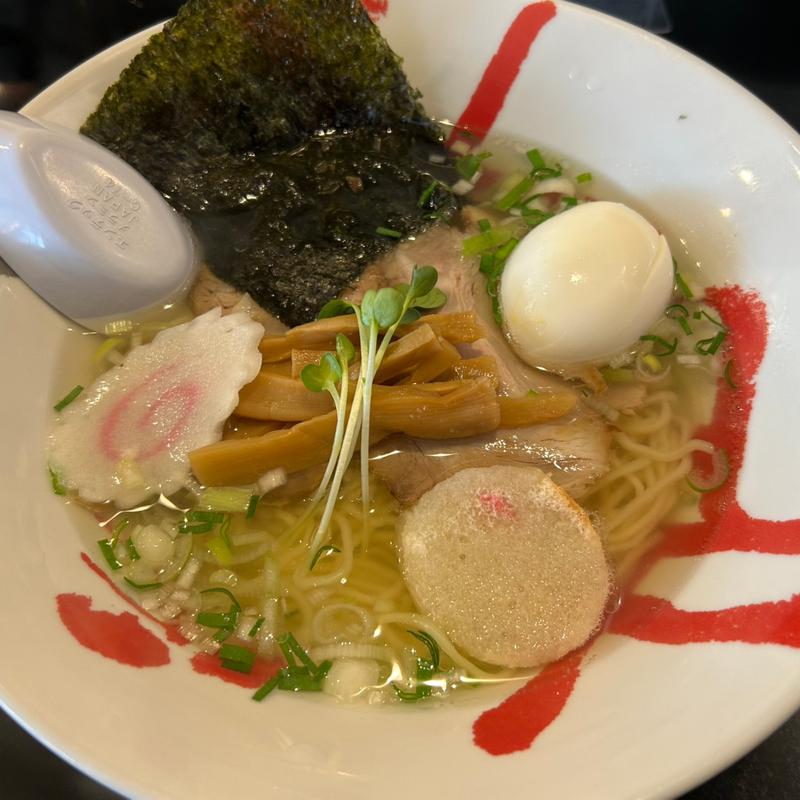 特塩ラーメン(麺厨房あじさい　本店)