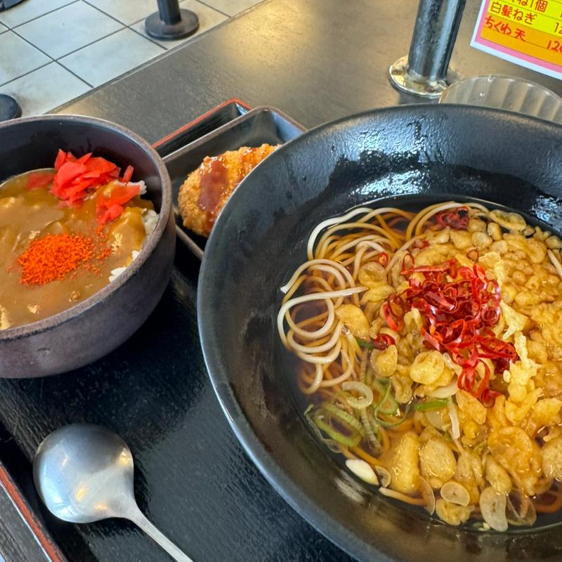 朝セットA(ゆで太郎 大森南店)