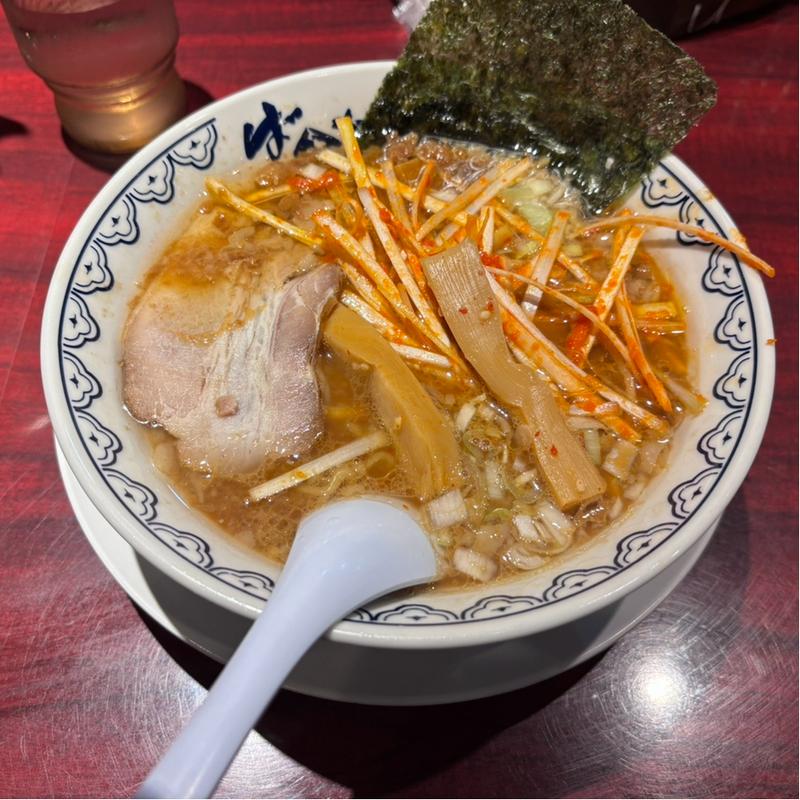 極ばんからラーメン からネギ(ばんから 安城店)