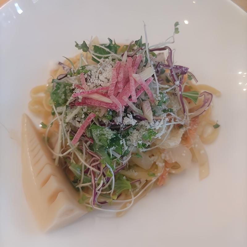 桜えびと春キャベツのスパゲティ(レストラン タガミ （Restaurant Tagami）)