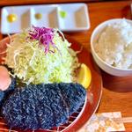 トンカツヒレセット(とんかつ とん楼)