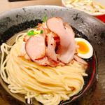 燻製薫る昆布水つけそば
