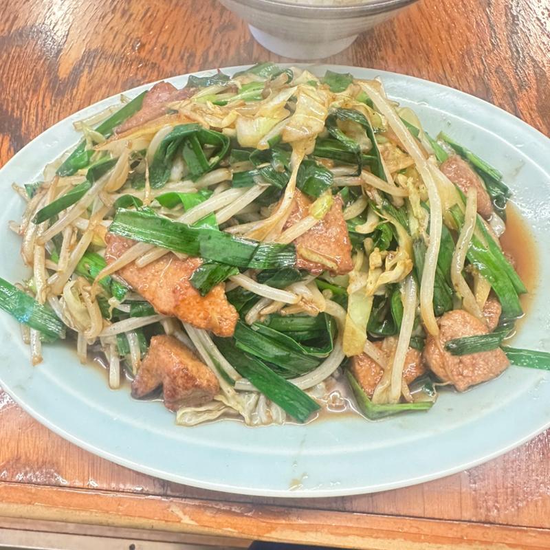 ニラレバ炒め(中華料理 光竜)