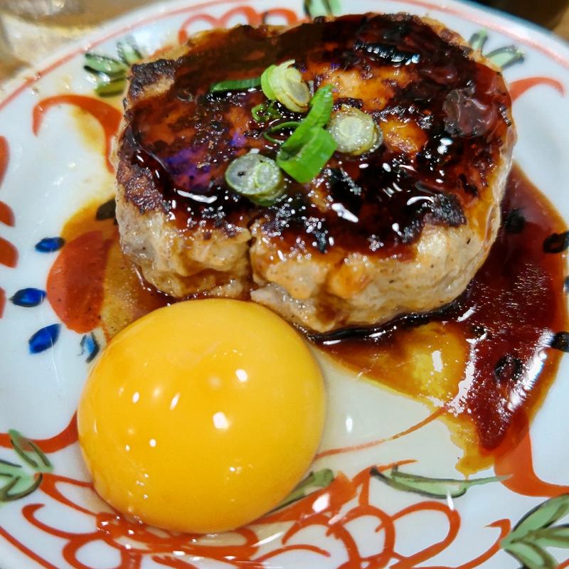 つくね焼き月見タレ(はねあげ 伊勢佐木町店)