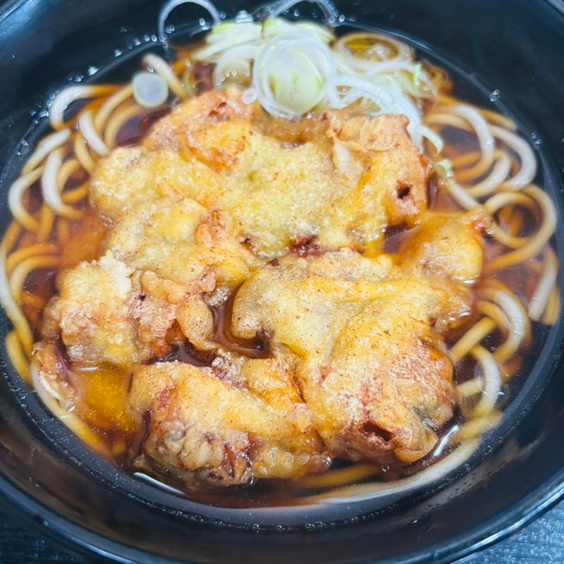 ゲソ天そば(立喰いそば 梅市)