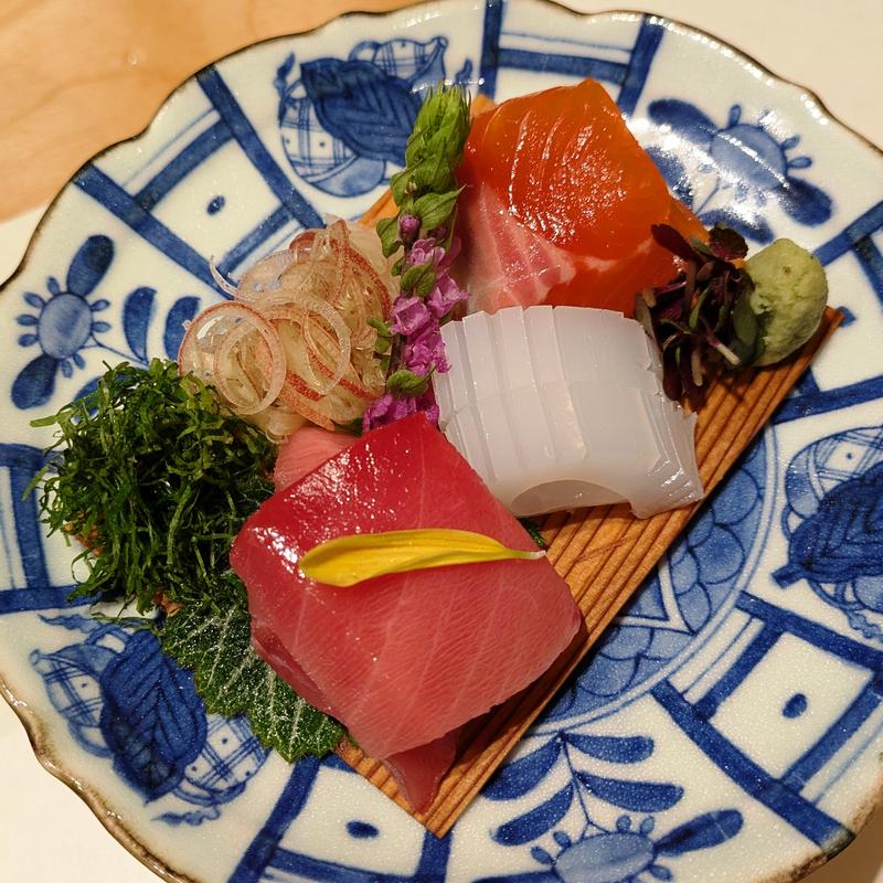 お造り(個室会席 北大路 銀座本店)