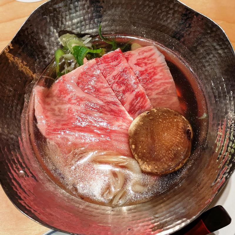 黒毛和牛サーロイン小鍋(個室会席 北大路 銀座本店)